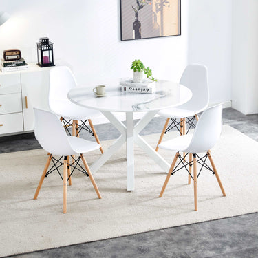 JOVTREX Dining Chair With Round Table